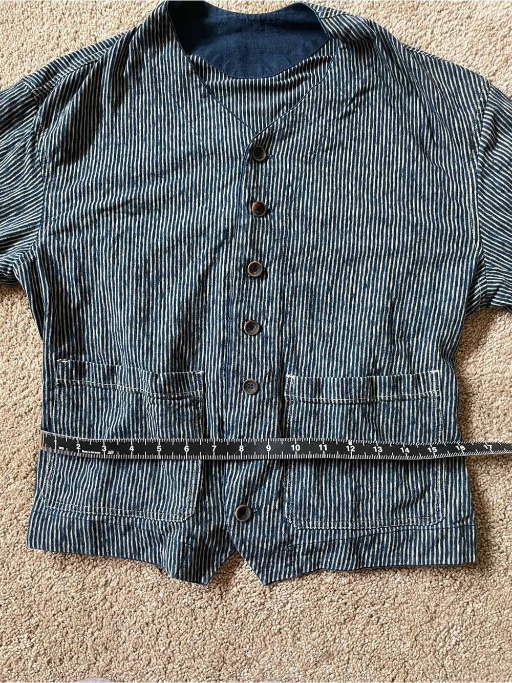 45R women’s striped blouse - Picture 5 of 11